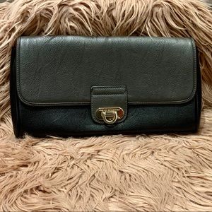 FRENCH CONNECTION BLACK/GREY CLUTCH